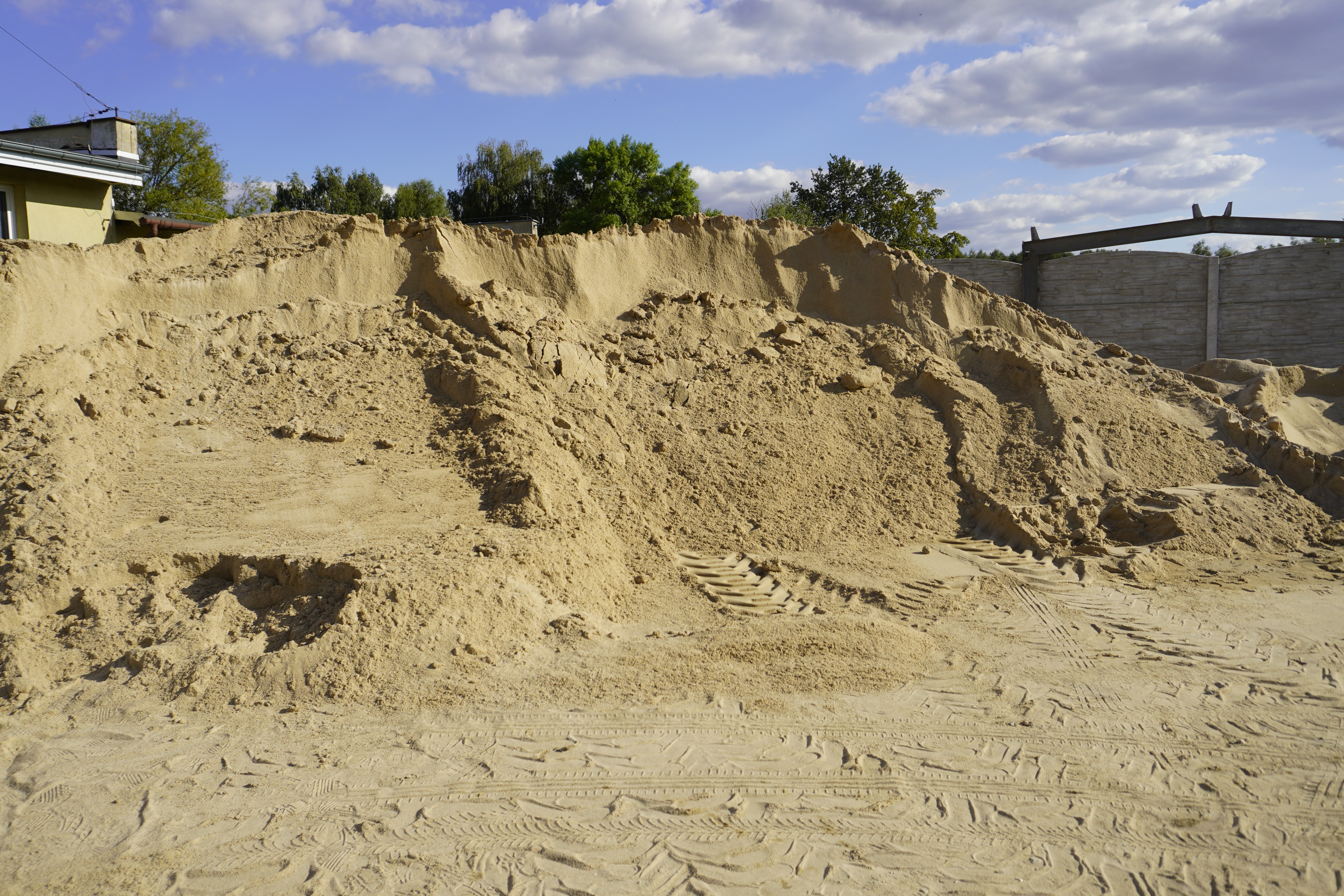 Piasek płukany - czysty piasek płukany wodą