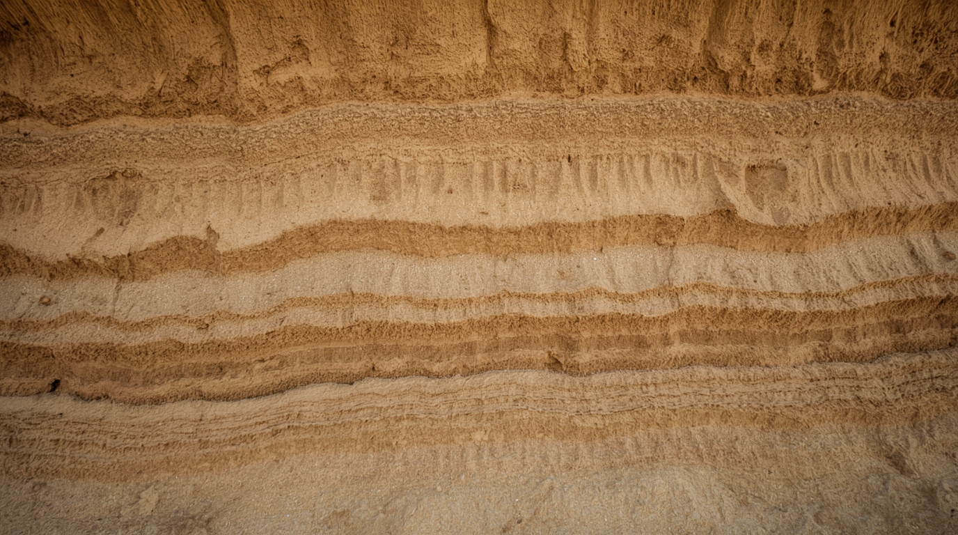 Piasek ze ściany - naturalny piasek kopany w kopalni Budzynek