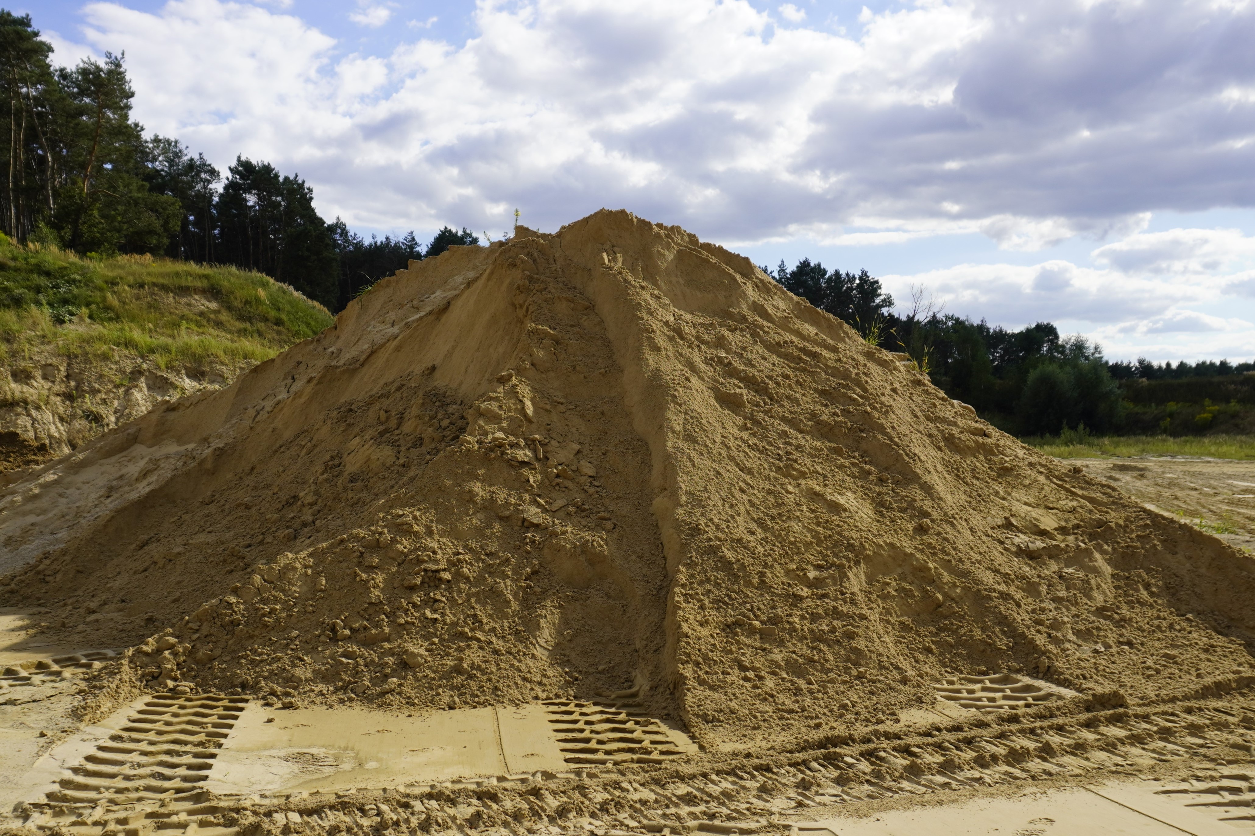 Piasek siany - przesiany piasek bez kamieni